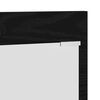 vidaXL Porte-manteau mural avec étagère Chêne noir 70 x 10 x 90 cm