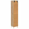vidaXL Haut Armoire 2 pcs Ch&ecirc;ne artisanal Bois d'ing&eacute;nierie