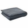 vidaXL Tapis de tente Anthracite 200 x 200 cm Polyester