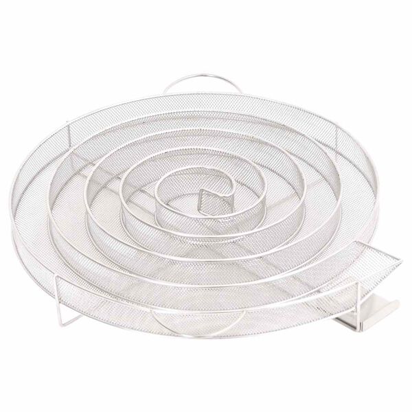 vidaXL G&eacute;n&eacute;rateur de fum&eacute;e froide rond 33,5 cm acier inoxydable