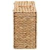 vidaXL Support de rouleau de toilette Naturel 36 x 18 x 31 cm