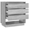 vidaXL Buffet Sonoma gris 70x41x75 cm Bois d'ing&eacute;nierie