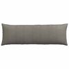 vidaXL Coussins de canapé 2 pcs Gris clair 120 x 40 cm