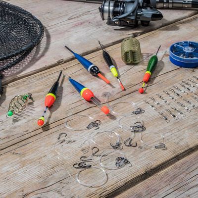 HI Ensemble d'outils de pêche 30 pcs multicolore