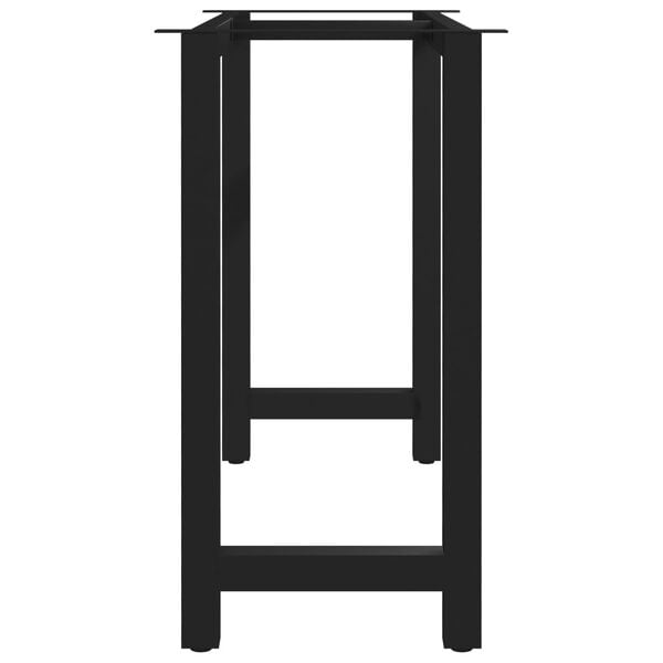 vidaXL Pied en H de table de salle &agrave; manger 100x40x72 cm