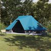 vidaXL Tente Tipi familiale avec toit Bleu 680 x 430 x 270 cm