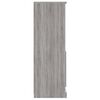 vidaXL Buffet haut sonoma gris 60x35,5x103,5 cm bois d'ing&eacute;nierie