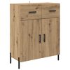 vidaXL Buffet Ch&ecirc;ne artisanal 69,5 x 34 x 90 cm Bois d'ing&eacute;nierie