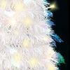 vidaXL Sapin de No&euml;l artificiel escamotable 50 LED blanc 120 cm
