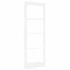 vidaXL Porte int&eacute;rieure ORKDAL Blanc appr&ecirc;t&eacute; 78 x 211 cm