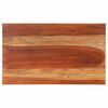 vidaXL Dessus de table bois massif d'acacia 25-27 mm 60x100 cm