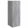 vidaXL Armoire Murale 33 x 34,5 x 90 cm Bois d'ing&eacute;nierie Sonoma gris