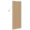 vidaXL Store enrouleur avec des rideaux Nature 60 x 160 cm Bambou