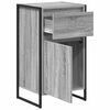 vidaXL Buffet Gris Sonoma 81 x 36 x 150.5 cm Bois d'ing&eacute;nierie