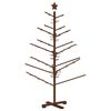 vidaXL Arbre de No&euml;l en bois 150 cm Bambou et bois de pin massif
