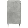 vidaXL Armoire de bain gris béton 58x33x60 cm bois d'ingénierie