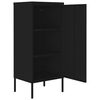 vidaXL Armoire de rangement Noir 42,5x35x101,5 cm Acier