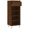 vidaXL Armoire &agrave; chaussures Ch&ecirc;ne marron 40x36x105cm Bois d'ing&eacute;nierie