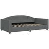 vidaXL Lit de jour gris fonc&eacute; 100x190 cm tissu