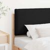 vidaXL Tête de lit capitonnée Naturel et Noir 75 cm Pin massif