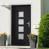 vidaXL Porte d'entr&eacute;e anthracite 98x200 cm PVC