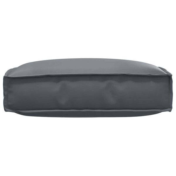 vidaXL Coussin Anthracite 60 x 60 x 12 cm Tissu Oxford