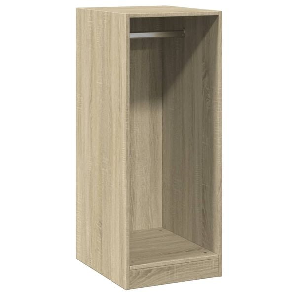 vidaXL Garde-robe ch&ecirc;ne sonoma 48x41x102 cm bois d'ing&eacute;nierie