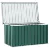 vidaXL Coffre de rangement de jardin Vert 129x67x65 cm