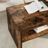vidaXL Table basse Ch&ecirc;ne fum&eacute; 60 x 50 x 40 cm Bois d'ing&eacute;nierie