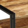 vidaXL Table basse 70x50x38 cm bois de manguier massif brut
