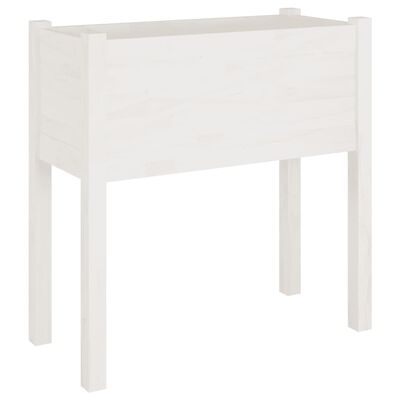 Canapé De Jardin En Bois De Pin Massif - Siège Patio Avec Accoudoirs, 79x60x62 Cm
