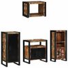vidaXL Ensemble de mobilier de salle de bain 4 pcs Bois Recyclé Solide