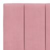 vidaXL Cadre de lit sans matelas Hanko rose 160x200 cm velours