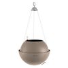 LECHUZA Jardini&egrave;re suspendue BOLA Color 32 ALL-IN-ONE Marron sable