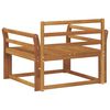 vidaXL Sofa de milieu ext&eacute;rieur Bois d'Acacia Massif Naturel