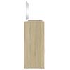 vidaXL Ensemble de coiffeuse 4 pcs ch&ecirc;ne sonoma bois d'ing&eacute;nierie