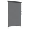 vidaXL Store enrouleur Gris clair 140 x 250 cm Tissu et Aluminium