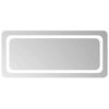 vidaXL Miroir de salle de bain &agrave; LED 90x40 cm