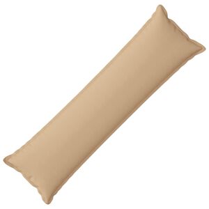 vidaXL Housse de coussin HOUTEN Cr&egrave;me 40 x 145 cm Lin synth&eacute;tique