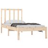 vidaXL Cadre de lit sans matelas bois de pin massif 90x190 cm
