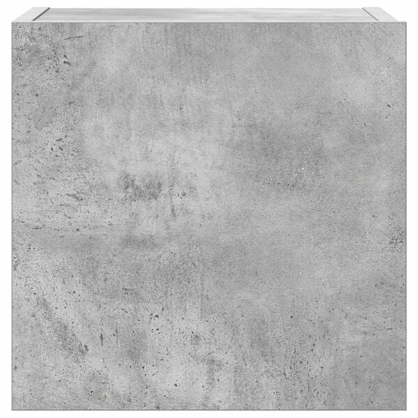 vidaXL Ensemble de meubles TV 8 pcs Gris b&eacute;ton Bois d'ing&eacute;nierie