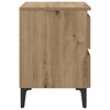vidaXL Cabinet de chevet 2 pcs ch&ecirc;ne artisanal 40 x 35 x 50 cm
