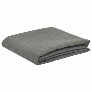 vidaXL Tissu de Table Rectangulaire Gris clair 140 x 160 cm