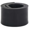 vidaXL Bordure en caoutchouc de chasse-neige noir 120x8x1 cm