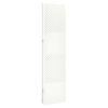 vidaXL Cloison de séparation 6 panneaux Blanc 240x180 cm Acier