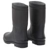 vidaXL Bottes de pluie noir taille 46 PVC