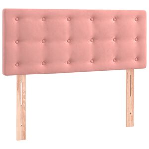 vidaXL T&ecirc;te de lit Rose 80x5x78/88 cm Velours