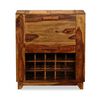 vidaXL Armoire de bar Bois massif 85x40x95 cm