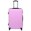 vidaXL Valise rigide Rose ABS