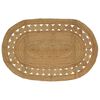 vidaXL Tapis de surface Naturel 205 x 305 cm Jute